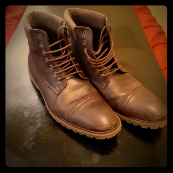 Perry Ellis Brown Casual Chucka Boots (Style Owen) - Picture 1 of 6